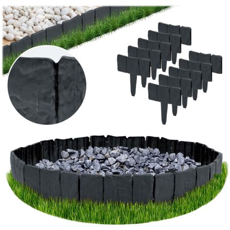 Bordura da giardino Plonos 250 cm PL-962 antracite