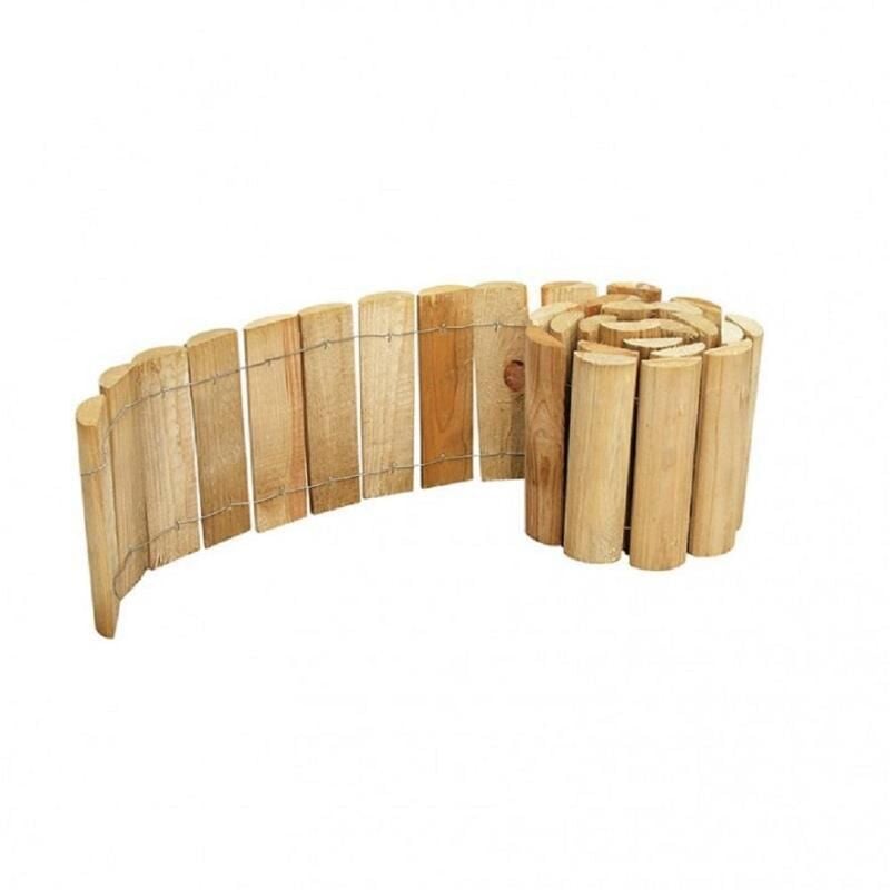 

Forest - Bordura de madera Siloux Diam.5 x 20 x 180Cm Espesor 16