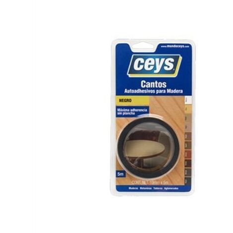 Bordure autocollante noire 19mm x5mt 850102ceys