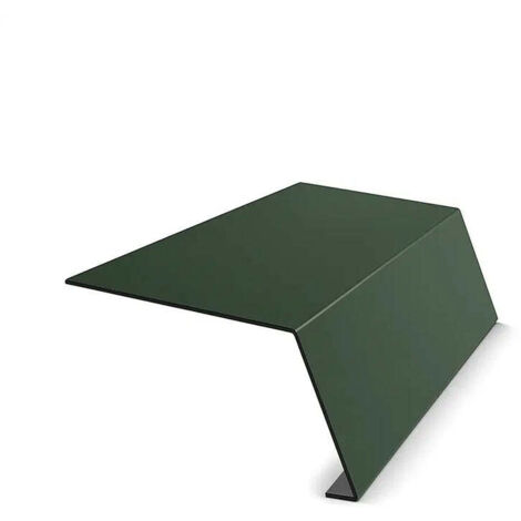 Bordure basse, mat, 2000 × 208 × 0,5 mm, vert mat RAL 6020