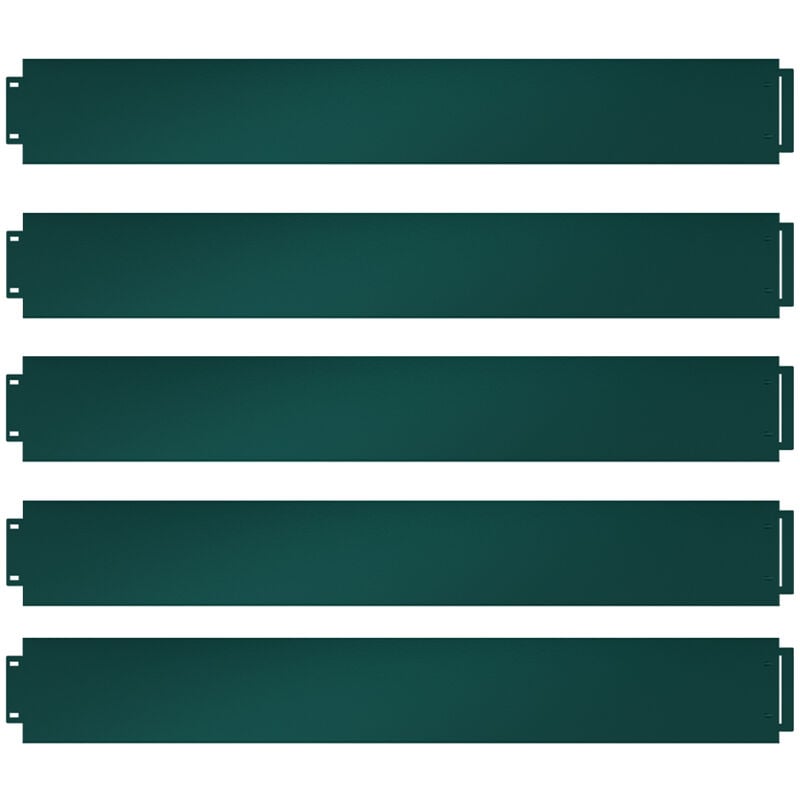 Bordure de gazon , Vert, 100 x 14 cm 15 mètres, Serina