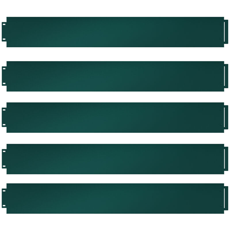 Bordure de gazon , Vert, 100 x 14 cm 5 mètres, Serina