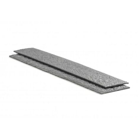 Bordure de jardin droite 1,2 m x 14 cm – 100% plastique recyclé – Imputrescible et légère – Installation facile en tranchée