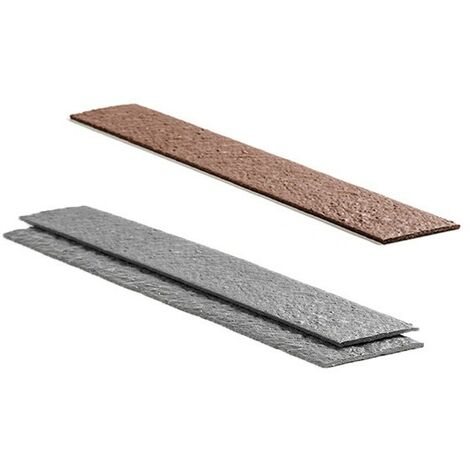 Bordure de jardin droite 1,2 m x 14 cm – 100% plastique recyclé – Rigidité pour séparations épurées – Installation avec piquets Ecopic