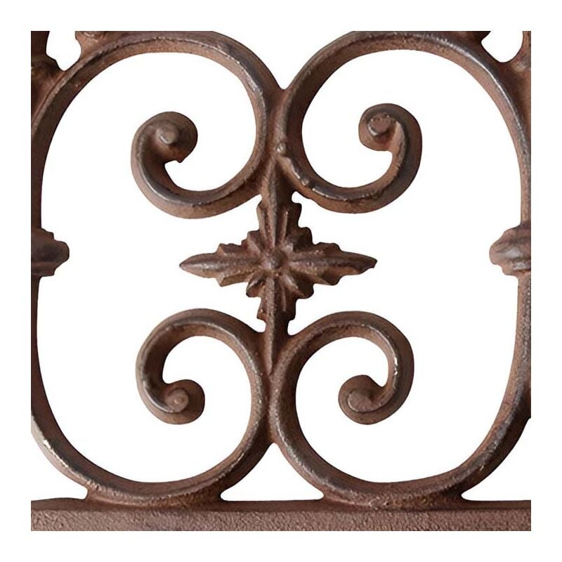 Esschert Design - Bordure de jardin en fonte Valentine Lot de 48