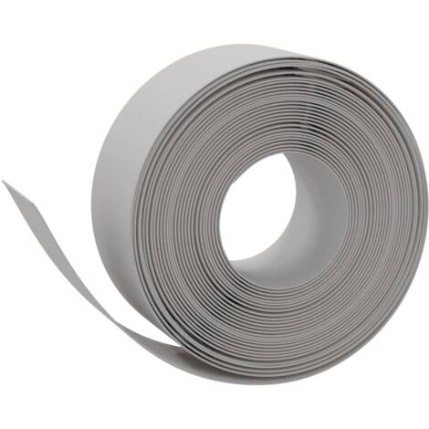 Bordure de jardin Gris 10 m 20 cm polyéthylène CFW957189