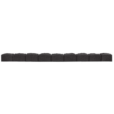 Bordure de jardin grise 120x7x8cm