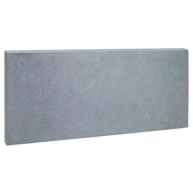 Jardinex - Bordure de jardin pierre bleue 50 x 23 x 3 cm (Lot de 15) - Gris- bleu