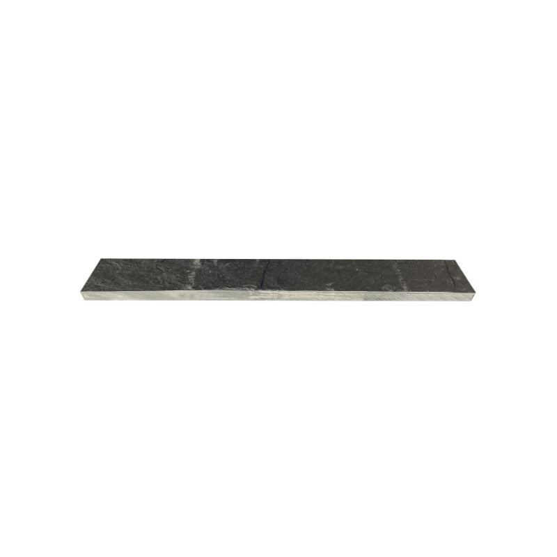 Jardinex - Bordure de jardin Piquet ardoise clivée 80x10x3 cm - Noir (Lot de 15)