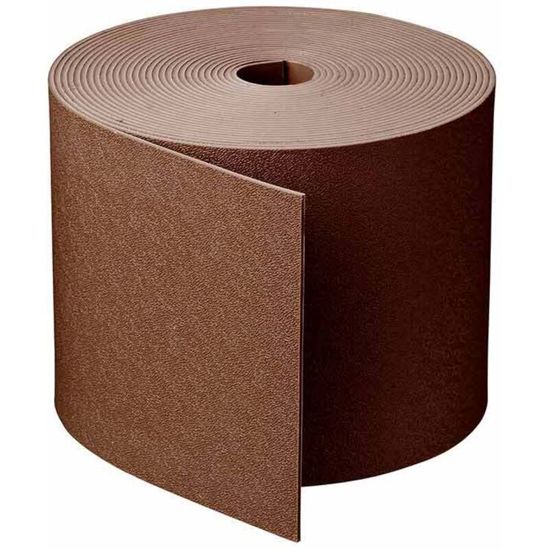 Bordure de jardin polyéthylène recyclé Taupe - H 15 cm x 10 m