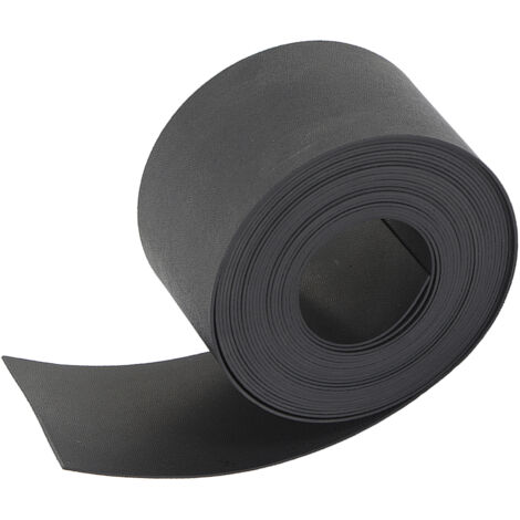 Bordure de paysage PE bordure de jardin noire 12 cm largeur 10 m longueur 2 mm épaisseur pour l'extérieur