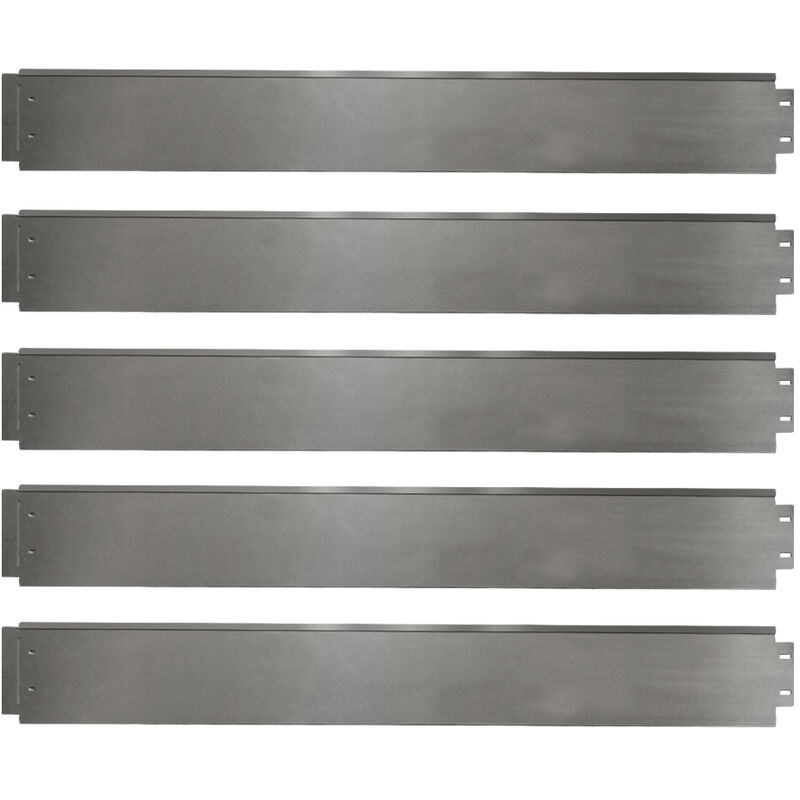 Bordure de pelouse 100cm argent (5m)