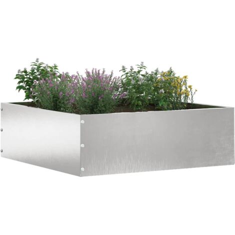 Bordure de Pelouse 6 pcs Argent 40 x 40 x 13 cm CFW104634
