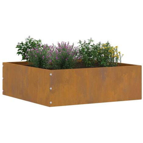 Bordure de Pelouse Rouillé 40 x 40 x 13 cm CFW485822