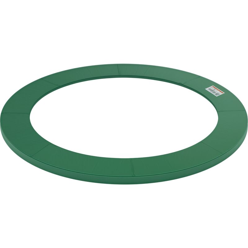 Couvre-ressort trampoline dia. 305 cm PVC PE haute densité rembourrage 15 mm vert