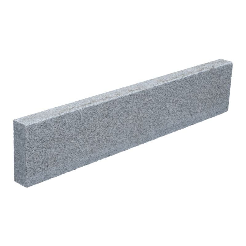 Capri - Bordure P3 Granit Horton 100/95x20x6cm, 2 faces fleury - Vendu au Mètre Linéaire