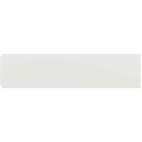 Bordure per Prato 20 pz Bianchi Acciaio Laminato a Freddo vidaXL