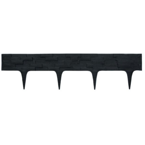 Bordure pierre de parement grise 80x9.5 cm – Épaisseur 1 cm – Installation rapide et esthétique pour intérieur et extérieur – Sicatec