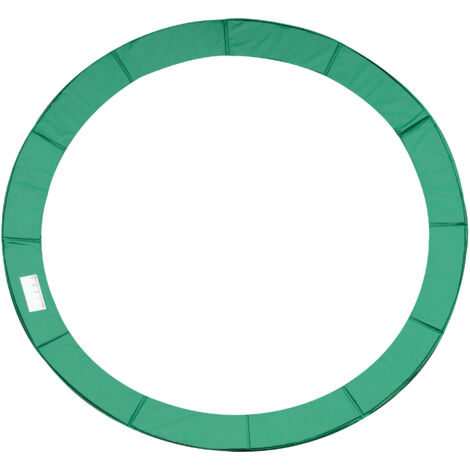 Bordure protection rembourrée trampoline Ø366 cm, vert