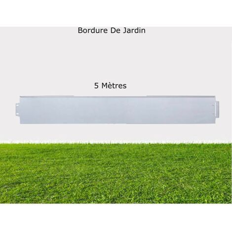Bordures De Jardin, En Métal, à Clipser, Longueur De 5 Mètres.