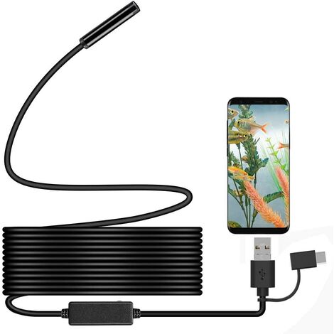 Android AMILE Inspection Camera WiFi Borescope Inspection Camera 2.0MP Waterproof Snake Camera With 6 Adjustable Led Light for Ios 