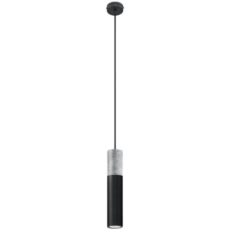 BORGIO 1 Black pendant lamp