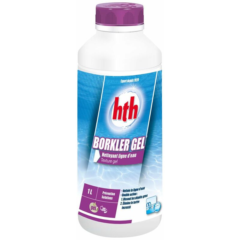 HTH Borkler gel - Nettoyant ligne d'eau gel - 1 L