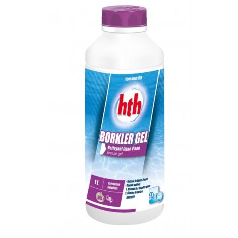 Nettoyant ligne d'eau Borkler gel 1 L - HTH
