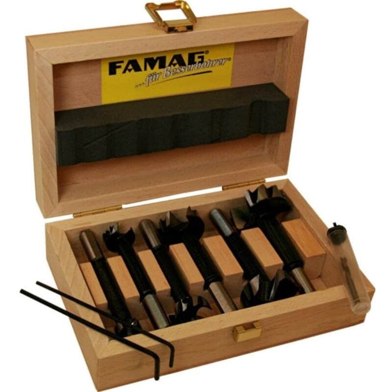 6PCS Bomax 2.0 Pima Pilot Guided 15, 20, 25, 30, 35, 40 mm, in Wooden Box, - Famag