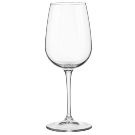 BORMIOLI 3 CALICI MEDI IN VETRO PER VINO BIANCO DA 42 CL