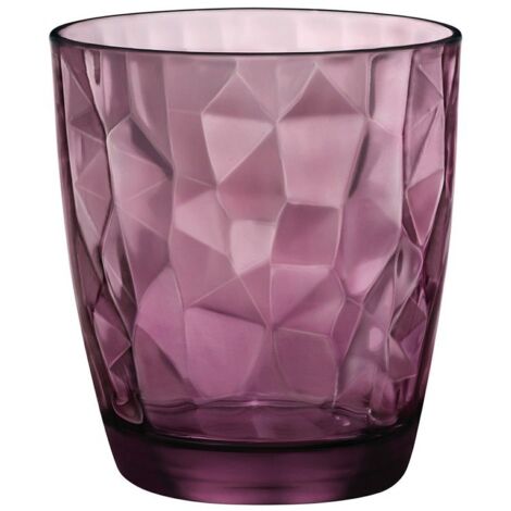 BORMIOLI DIAMOND BICCHIERE ACQUA 3 PZ PURPLE