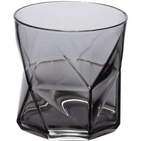 Bormioli Rocco - Verre à whisky Cassiopea 32 cl fumé (lot de 6)