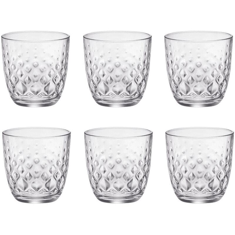 Bormioli Glit Vasos De Agua 6 Piezas