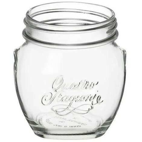 Bormioli Vaso Quattro Stagioni Anfora in Vetro 0,50L 11cm Trasparente