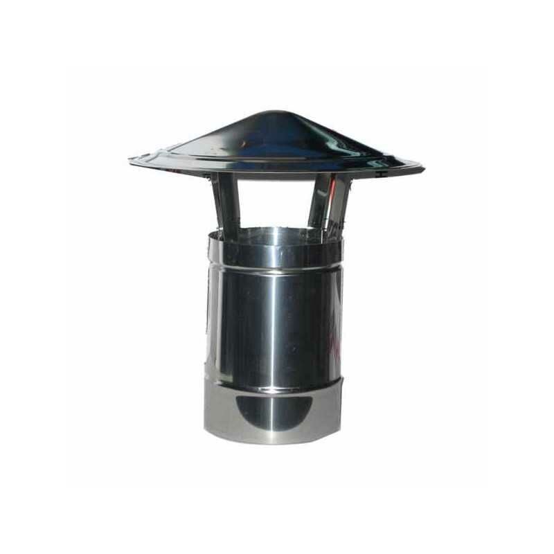 ALA - Borne anti-pluie à 15 ailes en acier inoxydable