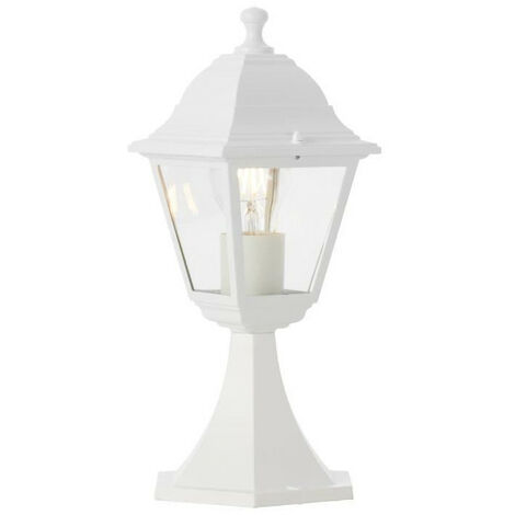 Borne BRILLIANT NISSIE blanc E27 - 60W