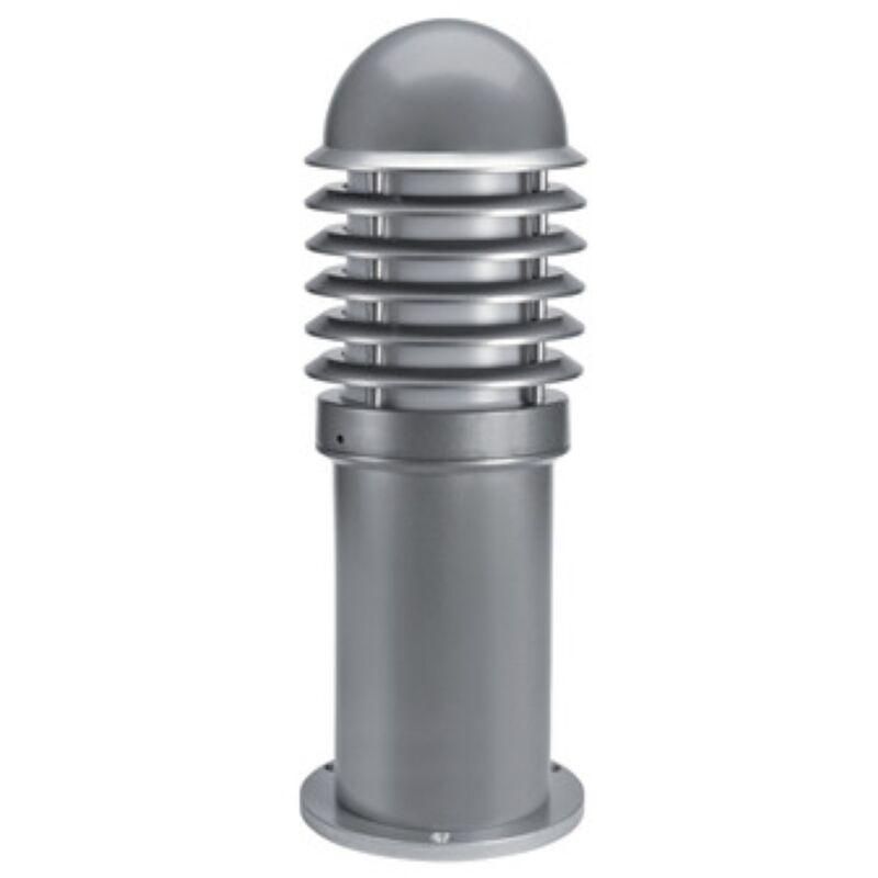 borne extérieur - aric caleo 1 - basse - culot e27 - gris - sans lampe - aric 1793