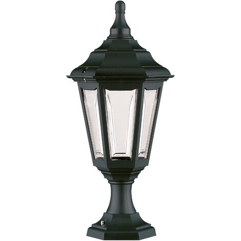 Borne classique CLIC-CLAC 6 IP44 E27 42W 500mm Noir