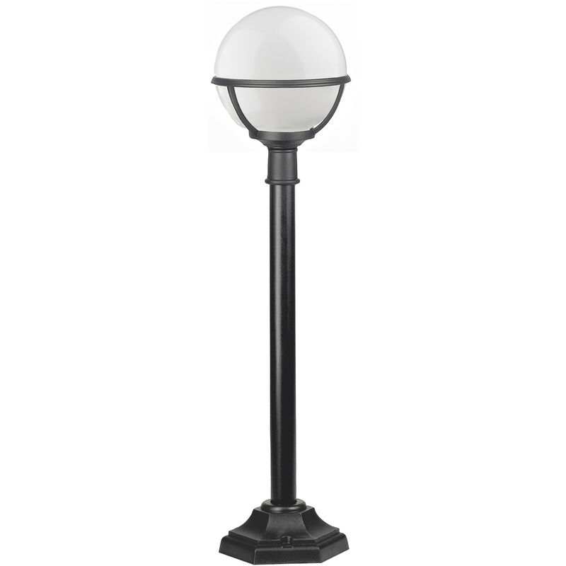 Borne classique clic-clac globo IP43 E27 42W 1060mm Noir