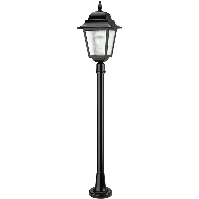 Novolux - Borne classique elite 4 IP43 E27 70W 1220mm Noir