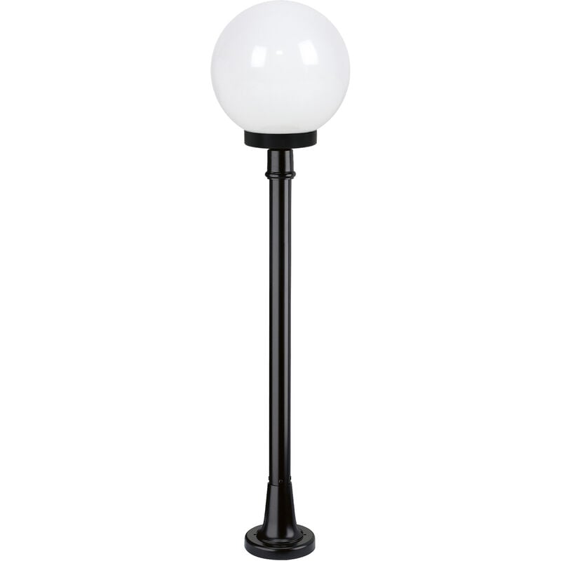 Borne classique globi IP43 E27 42W 1160mm Noir