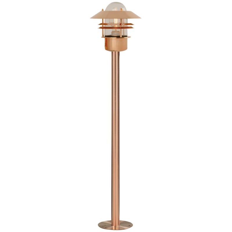 PoteletSSL blokhus Cuivre Cuivre, H.92 - IP54 - E27 /Nordlux Extérieur