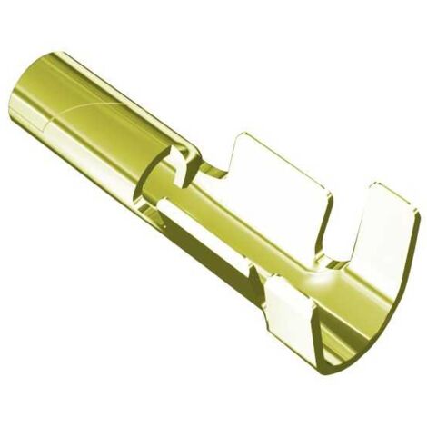 Borne cylindrique femelle diamètre 1,85 section 0,5-1,5 laiton