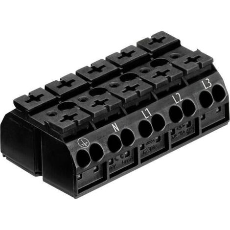 Borne d'appareils WAGO 862-1505 Nombre de pôles: 5 1 pc(s) S55289
