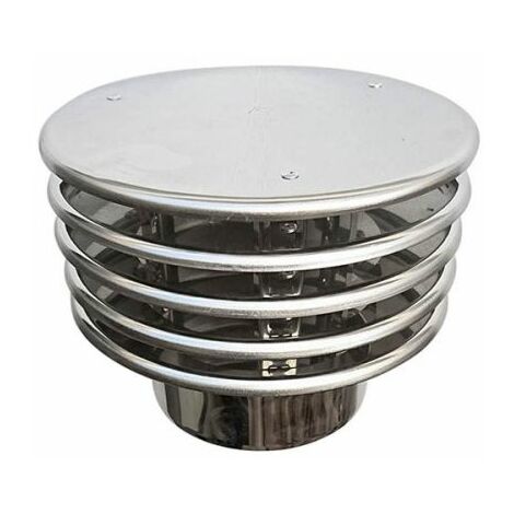 Capot de Cheminée Chapeau Grille Couverture Vent Ventilation Dia