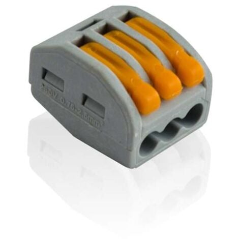 LECLUBLED Borne de connexion électrique 3 fils type 222-413