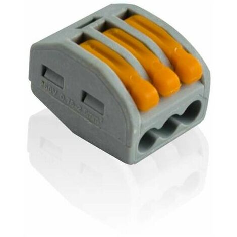 Borne de connexion électrique 3 fils type 222-413
