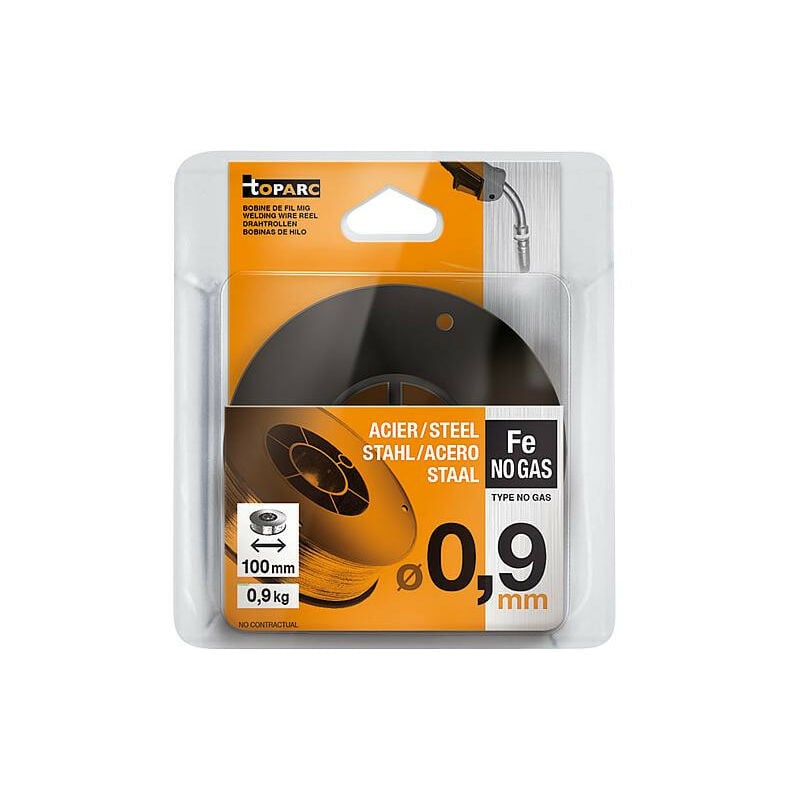 GYS - Borne de fil diam. 0,9 mm pour soudure sans gaz Bobine-diametre 100 mm
