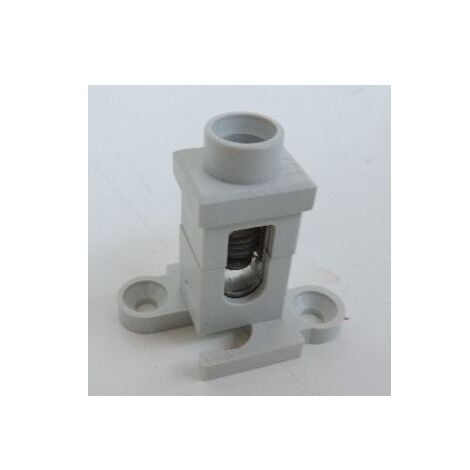 Borne de fixation à pattes grise pour cable 35mm² 80A polycarbonate polyamide (à l'unité) serrage vis SIB ADR B0405300