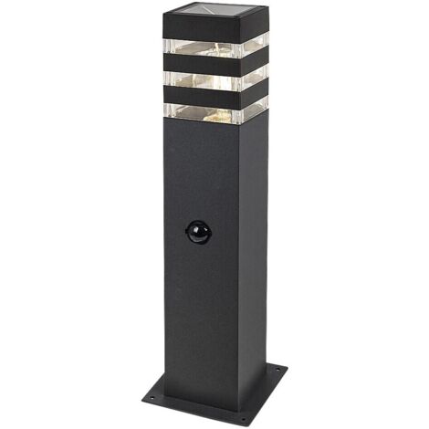 Borne de jardin capteur E27 Ankara anthracite Rabalux
